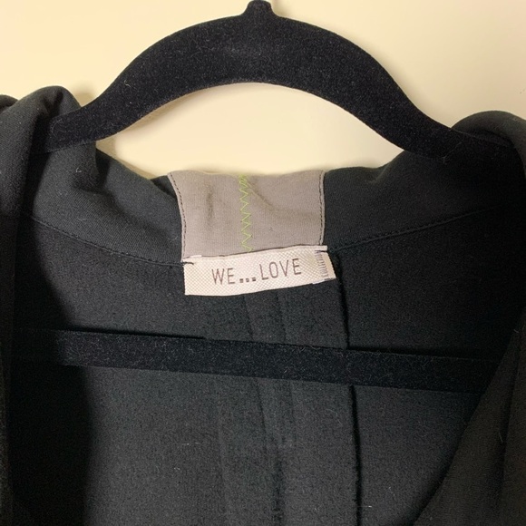 We Love Collection Black Lagenlook Jacket Small - Picture 3 of 5